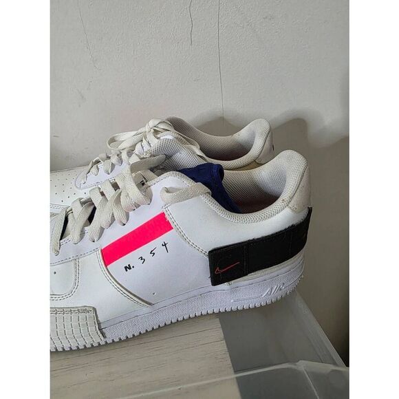 Nike Air Force 1 Low Drop Type 'Summit White US 10 - Picture 2 of 11